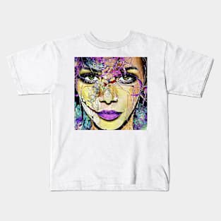 Eyes of  Halle Berry Kids T-Shirt